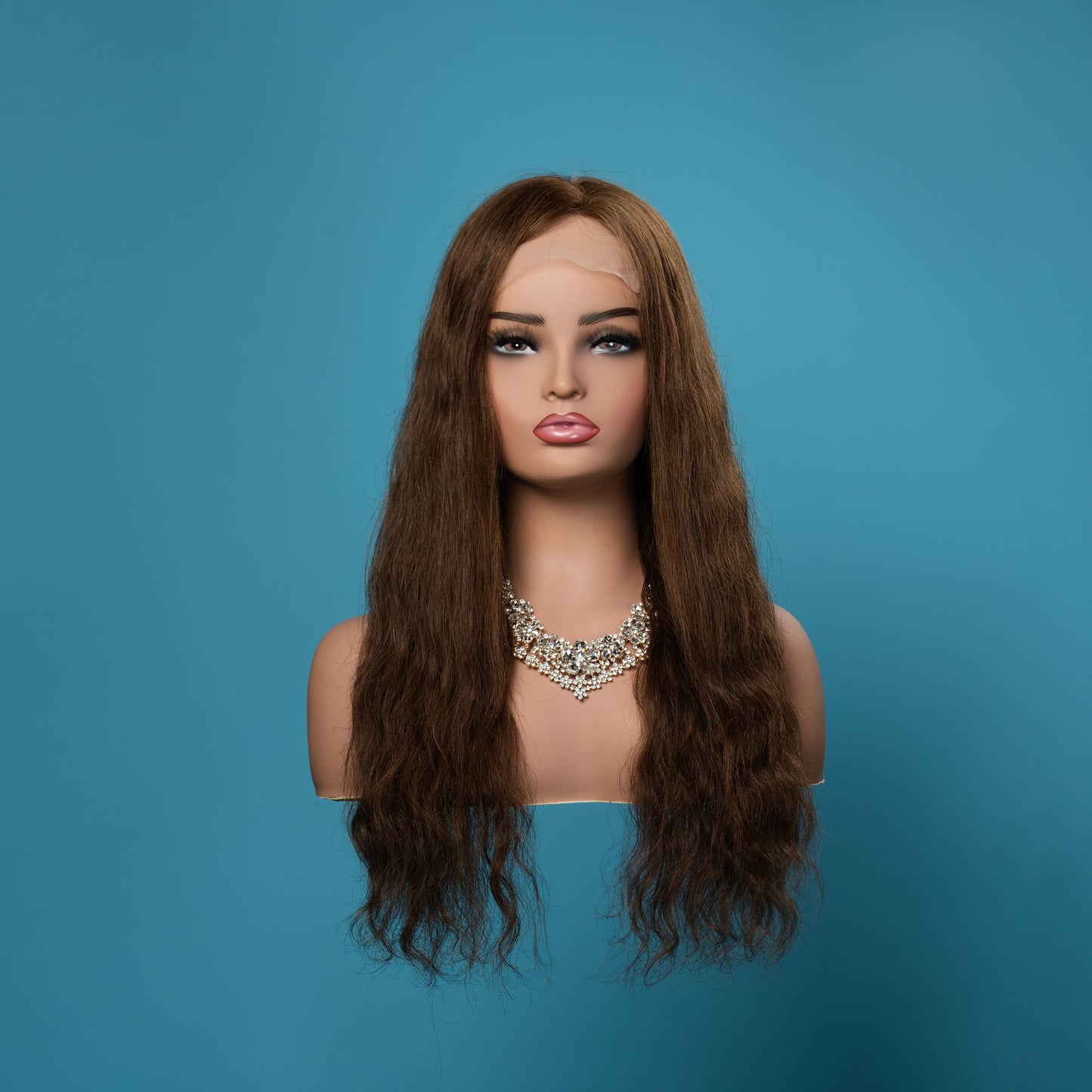 Isabella Silk Top Wig - Front View