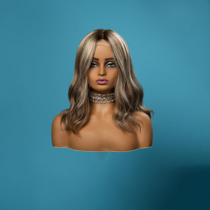 Olivia Silk Top Medical Wig - Front View