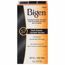 Bigen Permanent Powder Hair Color 57 Dark Brown 1 EA