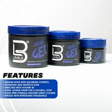 L3VEL3 Super Strong Hair Gel Gel for Men